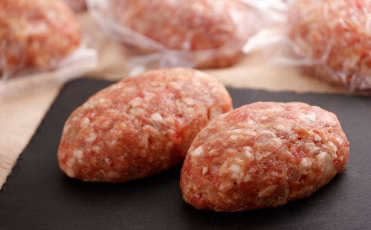粗挽きポークハンバーグ　150g×20個　合計3kg【配送不可地域：離島】