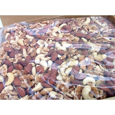 【毎月定期便】天然熟成天日塩 ミックスナッツ 800g(800g×1袋)(大野城市)全6回