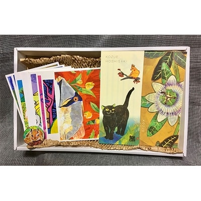 【オリジナルアートセット2】ポストカード(10枚)・一筆箋(2冊)・マグネット(1つ)