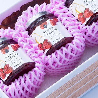 【2026年4月以降順次発送】福岡産あまおうジャム(180g×3個)