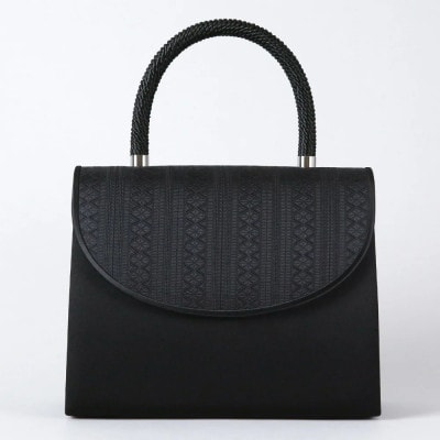 【博多織】和・洋に合う編み手の献上柄織フォーマルバッグ