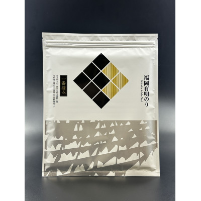 【チャック付!】厳選　福岡有明のり(焼のり)全形60枚(10枚×6セット)一番摘み限定