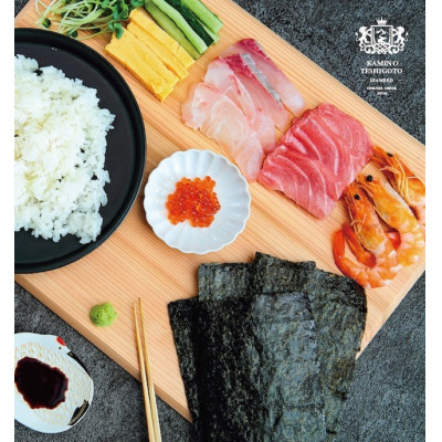 【チャック付!】厳選　福岡有明のり(焼のり)2切128枚(16枚×8袋)一番摘み限定