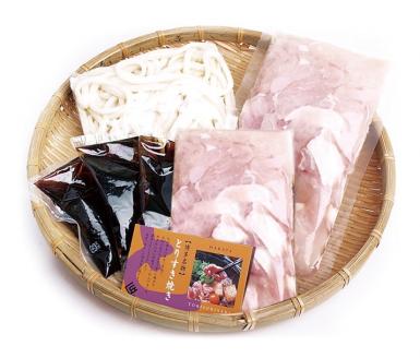 むなかた鶏 とりすき焼セット 2人前【宗像観光協会】_KA1036