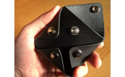 宗像レザーの4つ開きコインケース【CAFE＆LEATHER Dii】_KA0174