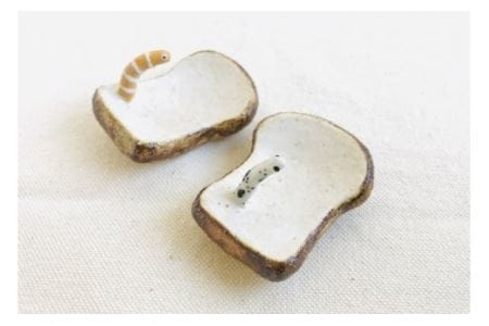 厚切り食パンの箸置き チンアナゴと一緒に2個セット【716】_KA0402