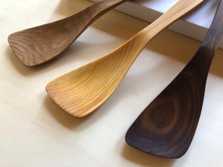 木べら「炒める・すくう・取り分ける」（材料：職人おまかせ） 【GOOD WOOD WORKS】_KA0432