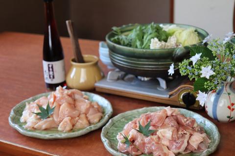 むなかた鶏すきやきセット【グローバルアリーナ和食さくら】_KA0509