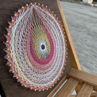 糸掛曼荼羅りん「津姫命～タギツヒメ」【糸掛人 MOKO】_KA0802