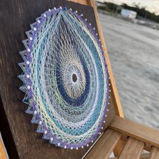 糸掛曼荼羅りん「田心姫命～タゴリヒメ」【糸掛人 MOKO】_KA0803