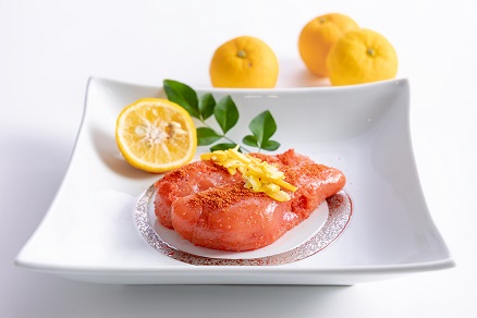 御宿はなわらび特製　ゆず明太子260ｇ_KA1011