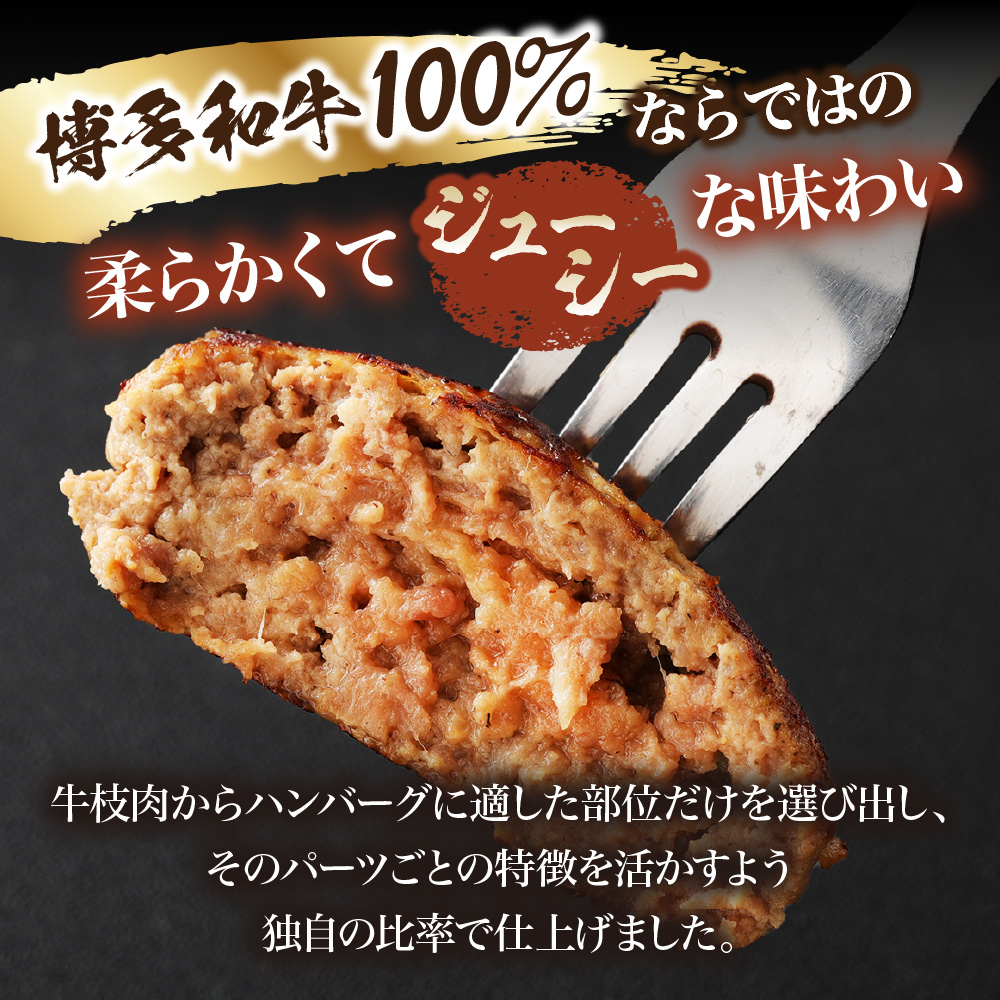 黒毛和牛 (博多和牛) 100% ハンバーグ130g×5個 (ジャポネソース付)【伊豆丸商店】_HA0184