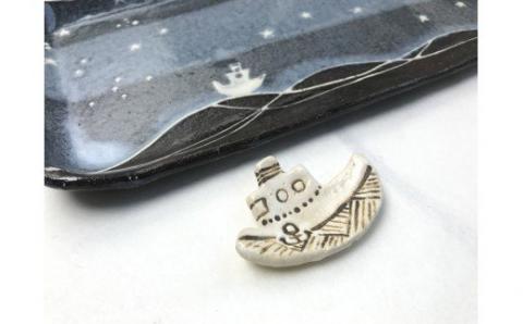 北斗の長皿(2枚セット)※箸置きつき【716】_HA0400