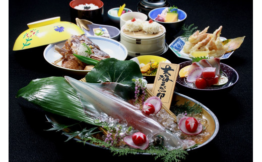 料理長おまかせ極上を食す（4名宿泊券）離れ風宿【御宿はなわらび】_HA0539