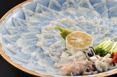 御宿はなわらび　天然とらふぐ てっさ・てっちりセット　3～4人前【はなわらび（(株）海宴）】_HA1010