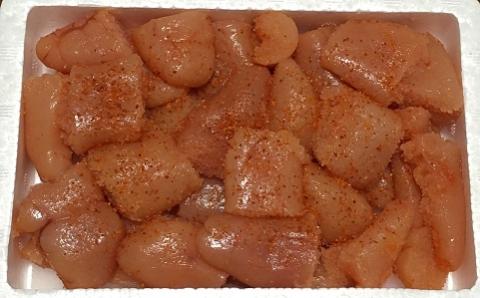 無着色辛子明太子 コロコロカット(450g)【まるい縁】_HA1074