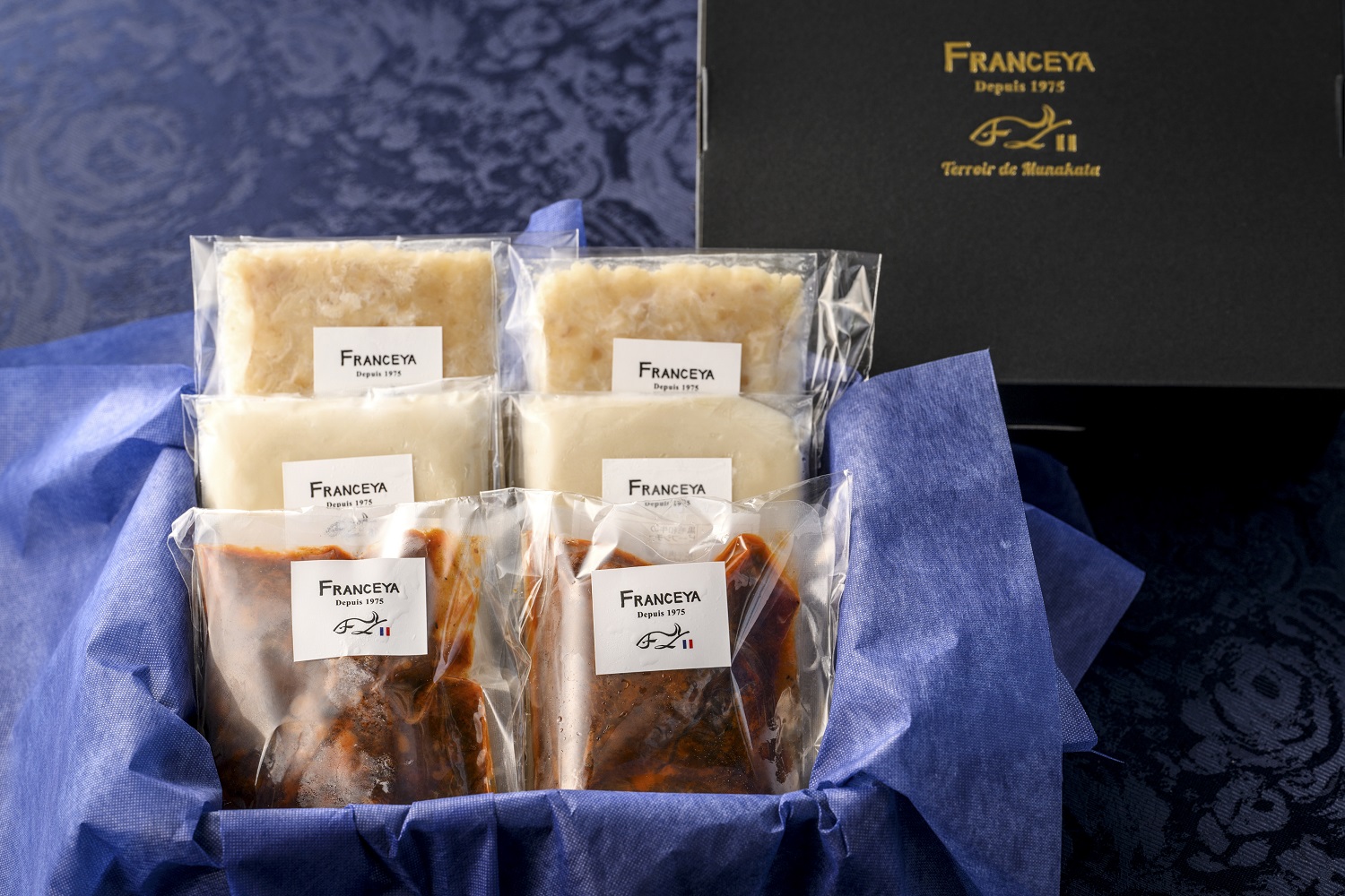 フレンチ気分！カルパッチョ・スープ・鯛の白ワイン蒸しのセット【FRANCEYA】_HA1483