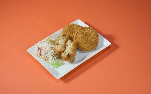 ドでか！茎わかめコロッケ（4袋セット 計12個）【宗像漁協】_HA1726