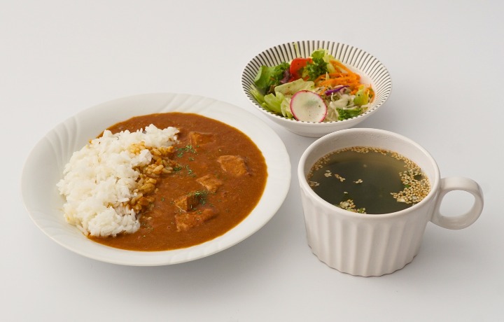 【道の駅むなかた】むなかた鶏カレー 定番メニューセット_HA1839