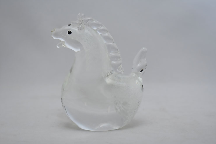 【期間限定】干支 午 白 SE-071【粋工房】_HA1873