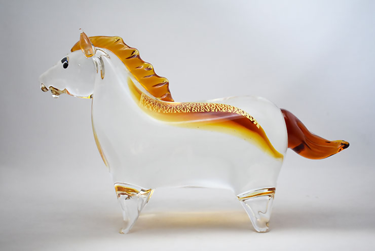 【期間限定】干支 午 SE-075【粋工房】_HA1877