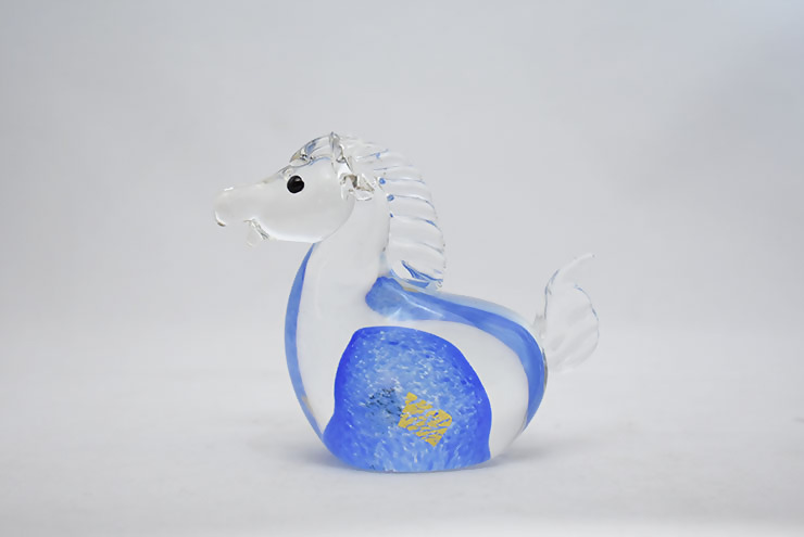 【期間限定】干支 青午 SE-076BL【粋工房】_HA1878