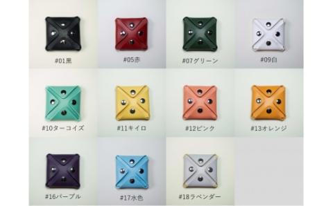 宗像レザーの4つ開きコインケース【CAFE＆LEATHER Dii】_KA0174