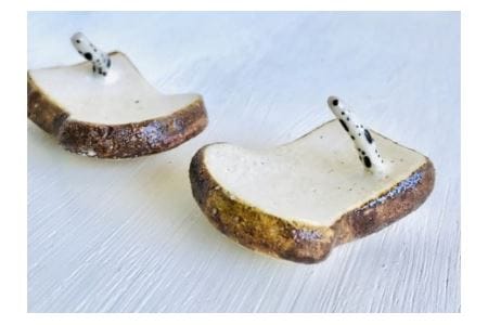 厚切り食パンの箸置き チンアナゴと一緒に2個セット【716】_KA0402