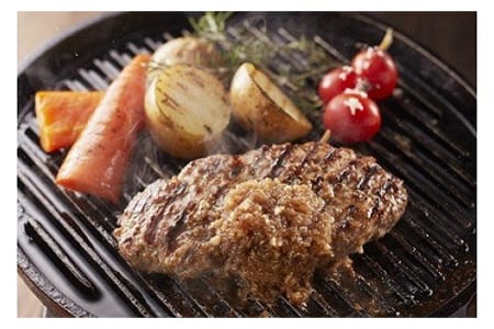 むなかた牛のピザ＆ハンバーグ【すすき牧場】_KA0626