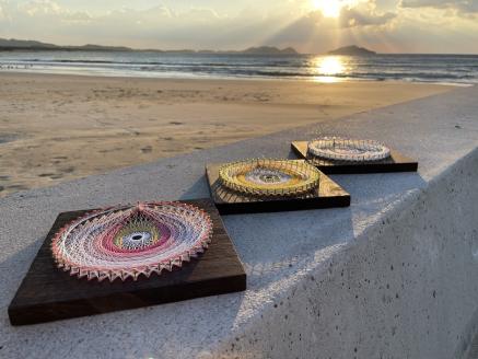 糸掛曼荼羅りん「宗像三女神～ムナカタサンジョシン」【糸掛人 MOKO】_KA0804