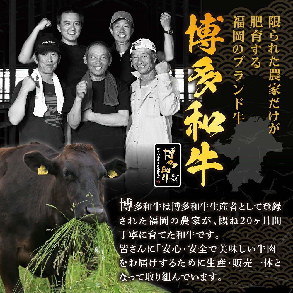 黒毛和牛 (博多和牛) ロースステーキ 100g×5枚【伊豆丸商店】_HA0223