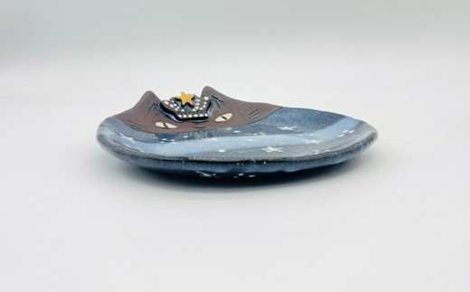 ほし猫キングの皿 【gentle】レギュラーサイズ【716】_HA1718