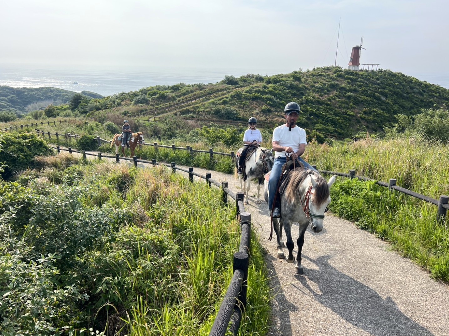 ミニ遠乗り体験チケット【カナディアンキャンプ大島牧場】_HA1804
