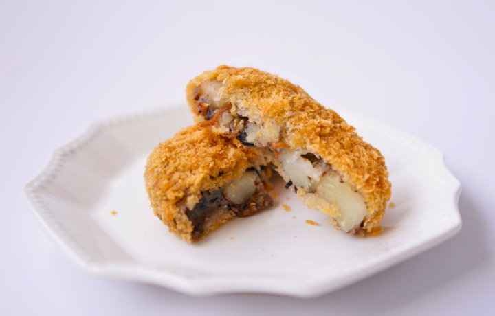 【道の駅むなかた】宗像産 天然ひじき使用 ドでか！ひじきコロッケ×5袋セット(計1.2kg)_HA1834