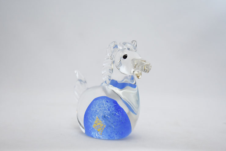 【期間限定】干支 青午 SE-076BL【粋工房】_HA1878