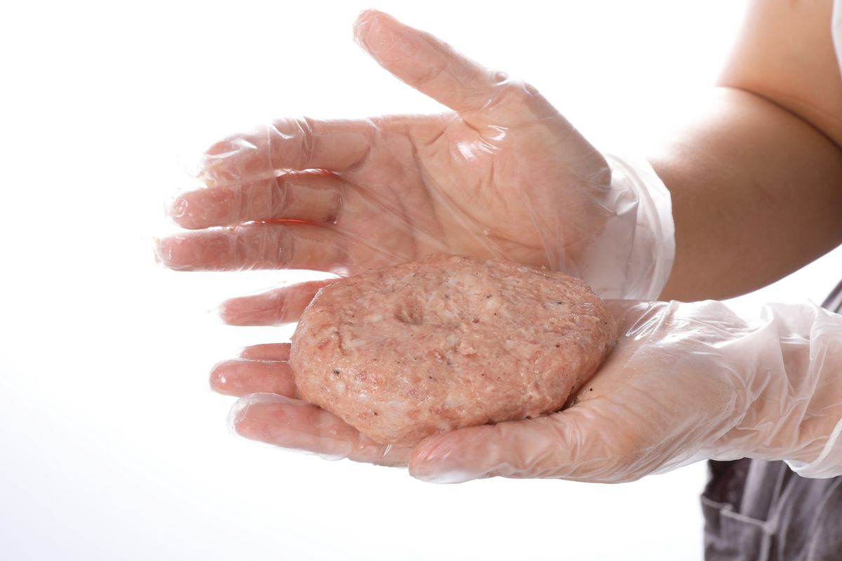 博多和牛手ごね生ハンバーグ(120g×15個)【宗像肉工房】_HA1976