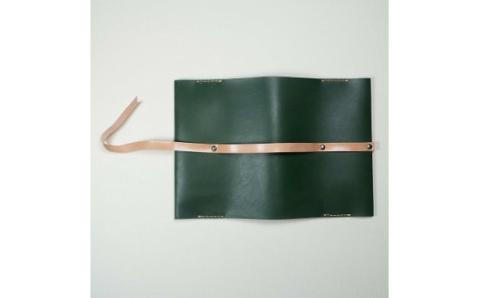 好きな色を選べる本革ブックカバー＆しおりセット【CAFE&LEATHERDii】_KA0960