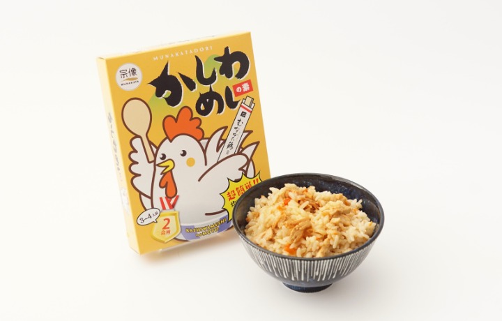 【道の駅むなかた】むなかた鶏かしわめしの素 6個セット_HA1828