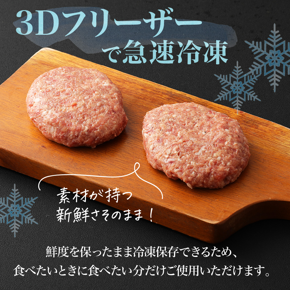 黒毛和牛 (博多和牛) たっぷりハンバーグ140g×8個入り ジャポネソース付き【伊豆丸商店】_HA0491