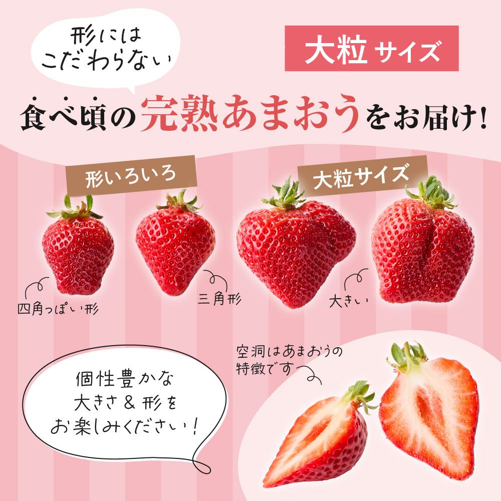 オーガニックあまおう 「いせいちご」 おまかせ4パック（大粒）【伊世いちご畑】_HA1019