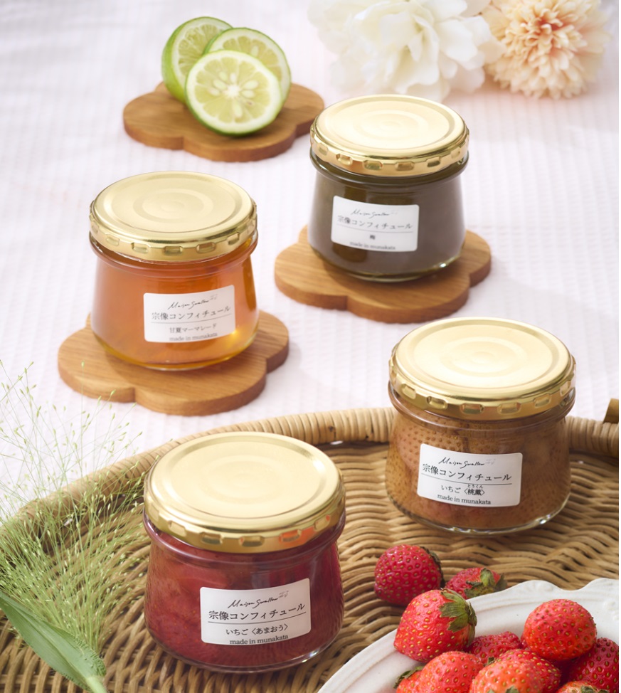 【一週間以内に発送】宗像コンフィチュールセット〈あまおう・季節のコンフィチュール〉【メゾンスワロー】_HA1369