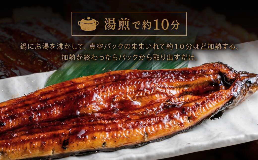 うなぎ蒲焼き4尾セット(約250g×4尾セット)【魚住商店】_HA1494