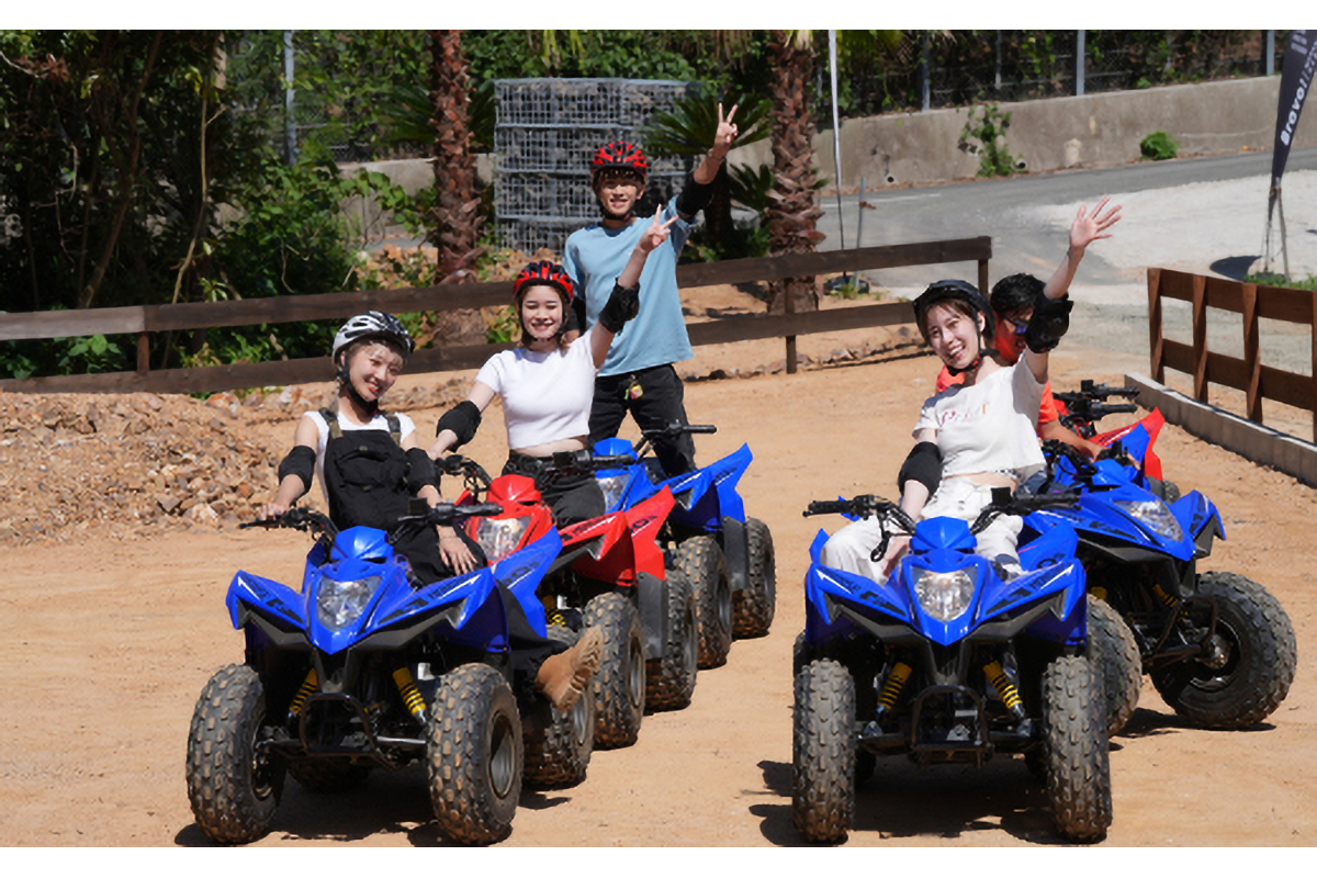 バギー体験チケット　５名様(中学生以上)【宗像大島リゾート】_HA1888