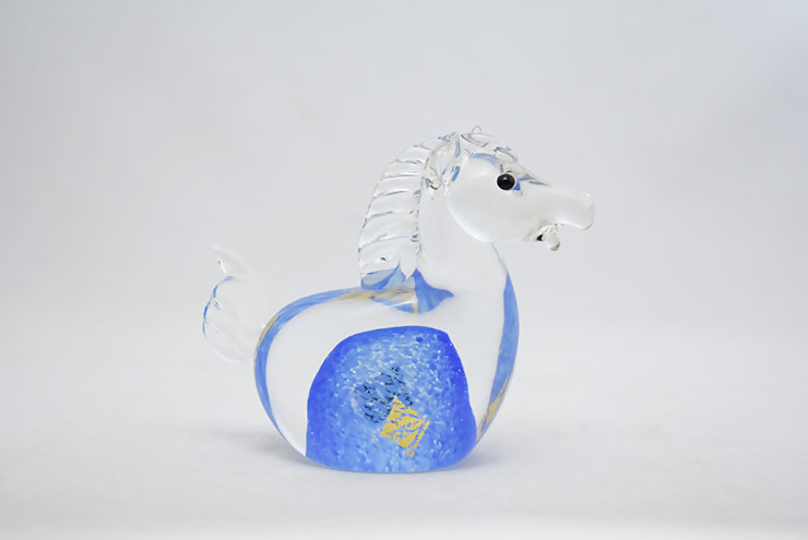 【期間限定】干支 青午 SE-076BL【粋工房】_HA1878