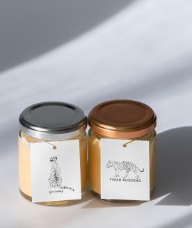 極上とろりプリン＆極上風味プリン 2種6個セット【タイガープリン】_KA1379