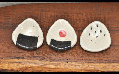 おにぎりのはし置き3個セット【716】_KA0397