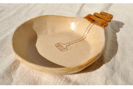 裸電球のグラタン皿 【耐熱・オーブン対応】【716】_KA0408