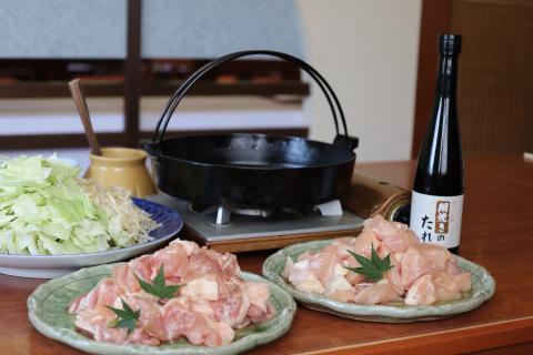 むなかた鶏　鉄板焼きセット【グローバルアリーナ和食さくら】_KA0510