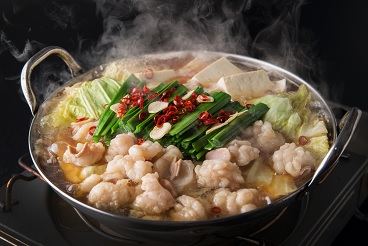 【ギフト】博多もつ鍋　醤油味（3人前）【海千】_KA0655