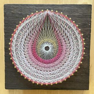 糸掛曼荼羅りん「津姫命～タギツヒメ」【糸掛人 MOKO】_KA0802